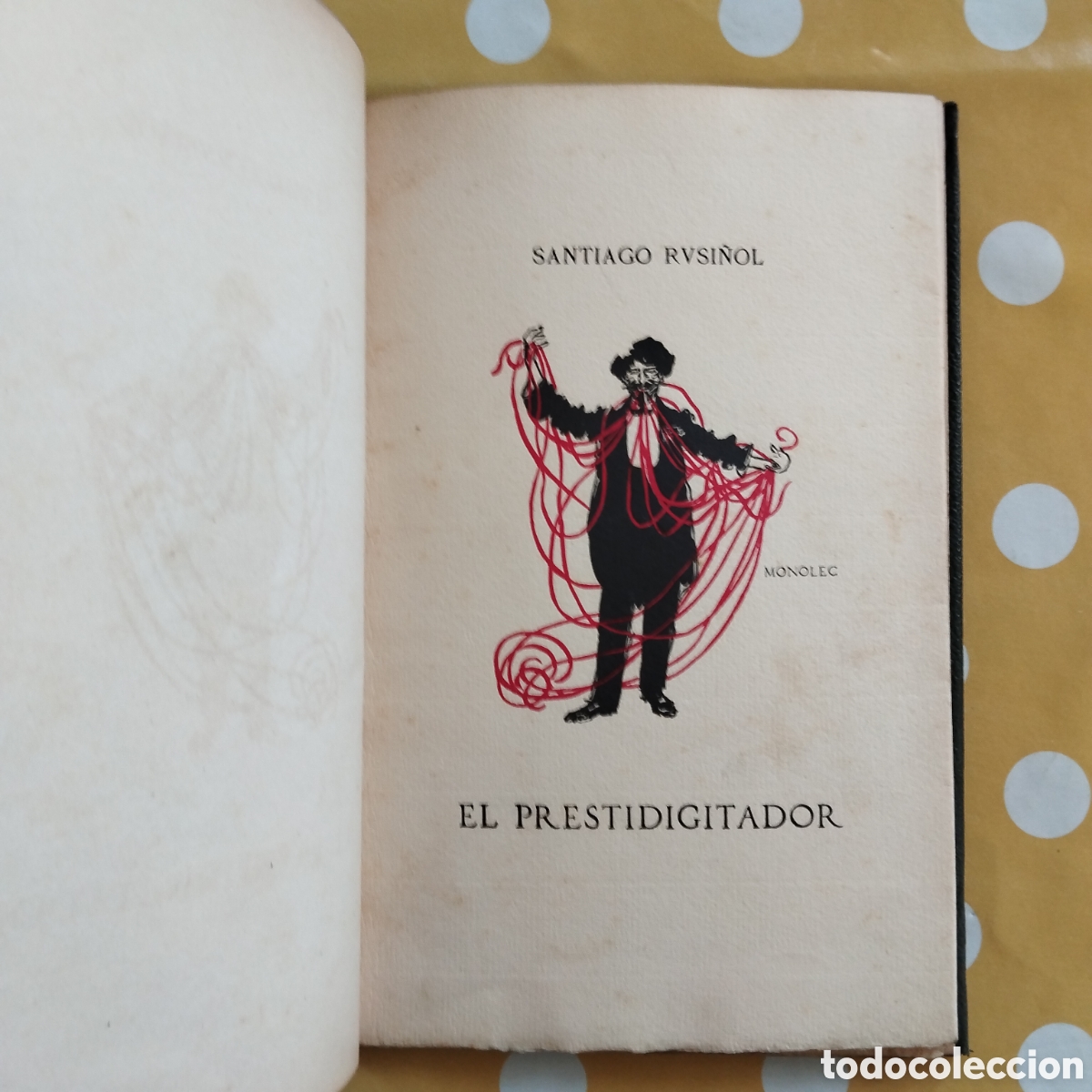 Libros antiguos: PAPER JAP&Oacute; SANTIAGO RUSI&Ntilde;OL EL PRESTIDIGITADOR 5/10 TIPOGRAF&Iacute;A L'AVEN&Ccedil; 1903