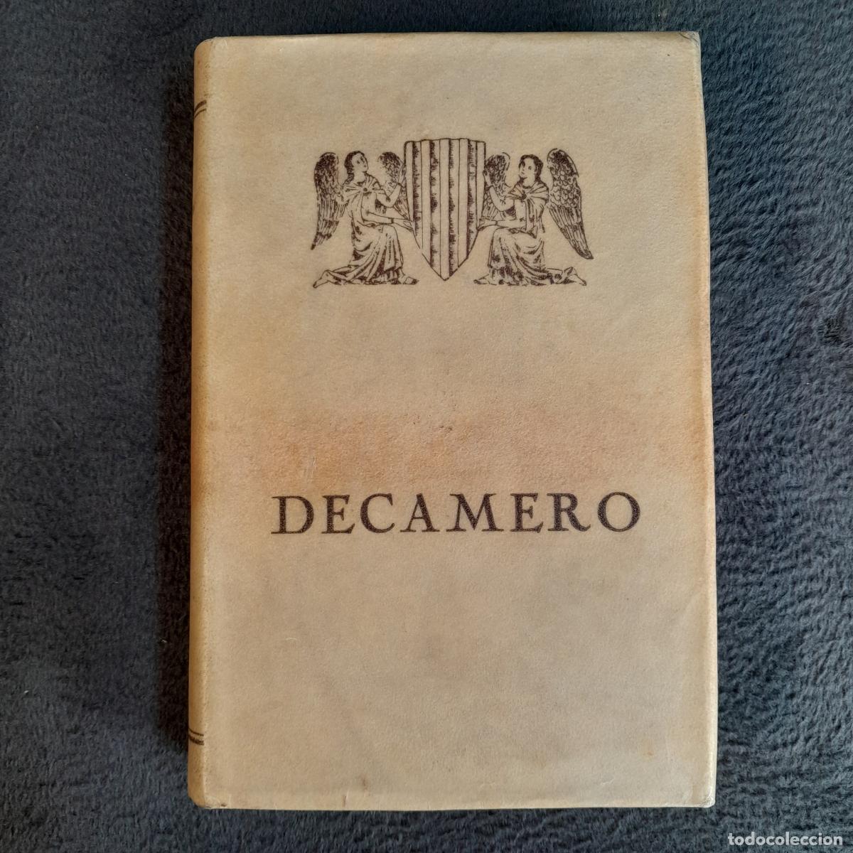 Antiquarische B&uuml;cher: TP-21. DECAMER&Oacute; - VOLUMS I & II (JOAN BOCCACCIO). SIGLO XX