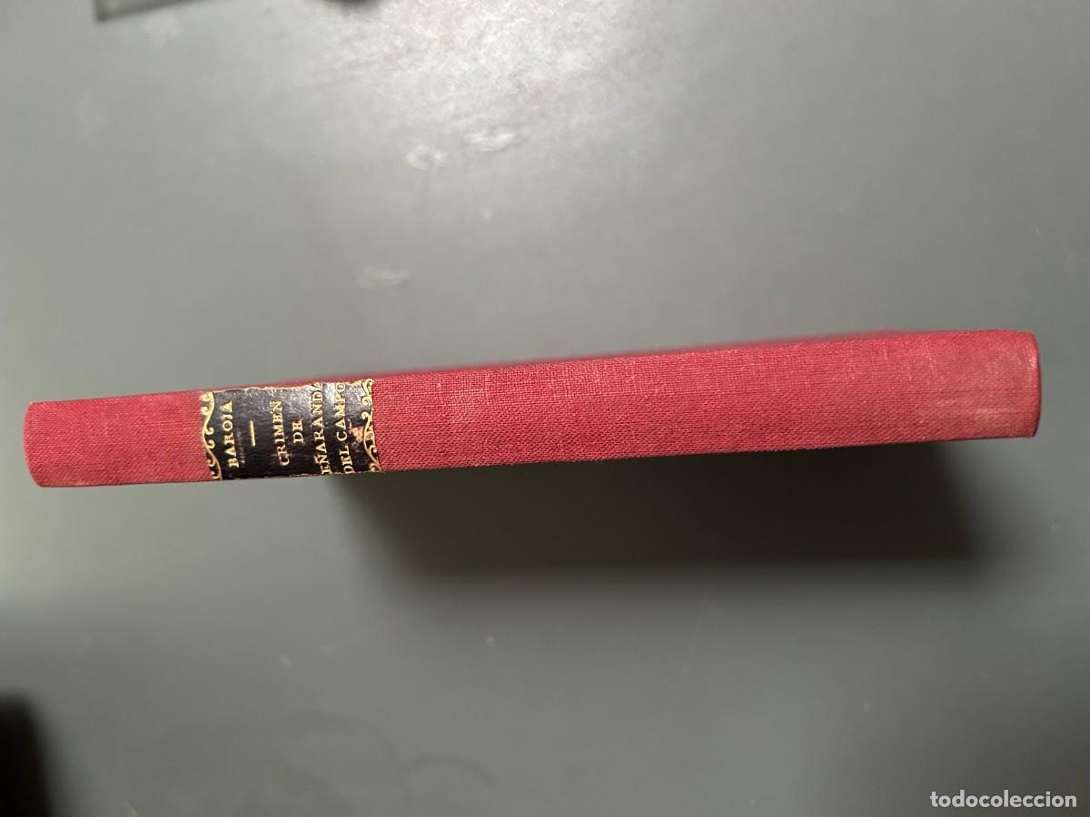 Libros antiguos: EL HORROROSO CRIMEN DE PE&Ntilde;ARANDA DEL CAMPO Y OTRAS HISTORIAS. PIO BAROJA.