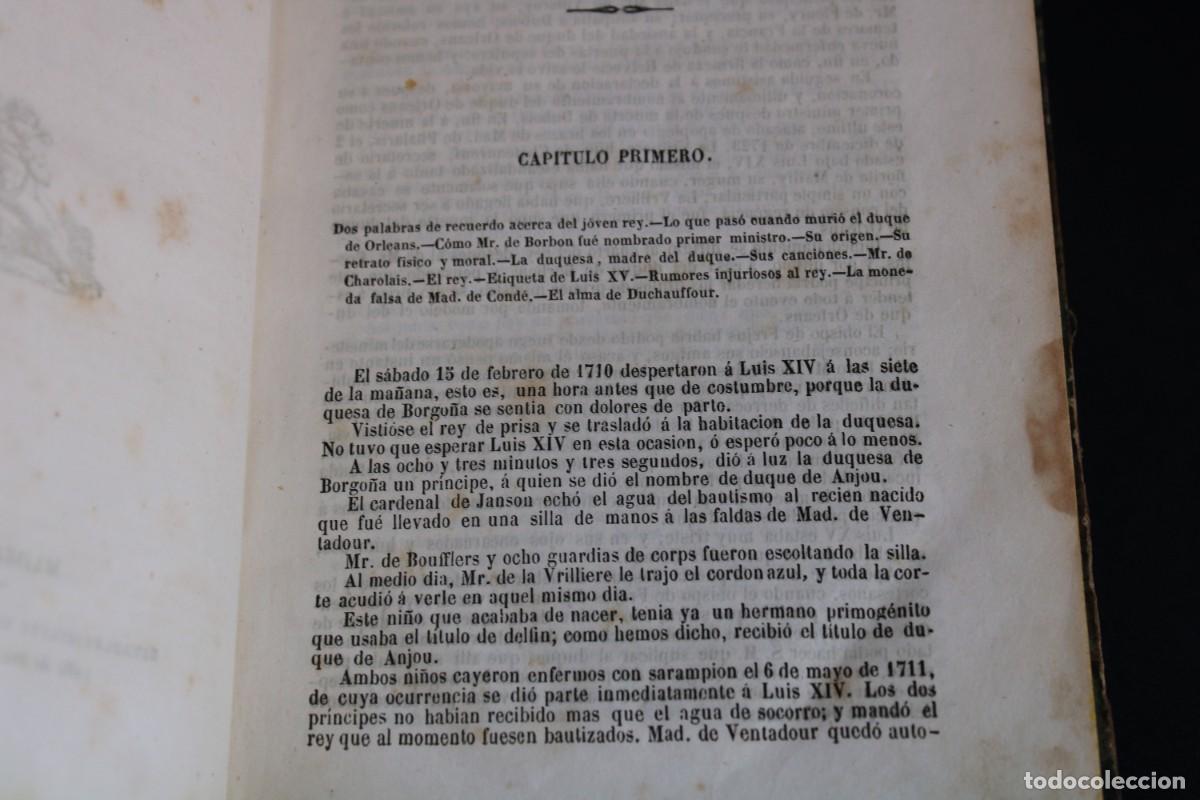 Libros antiguos: LUIS XV / ALEJANDRO DUMAS / 1850 - Foto 8