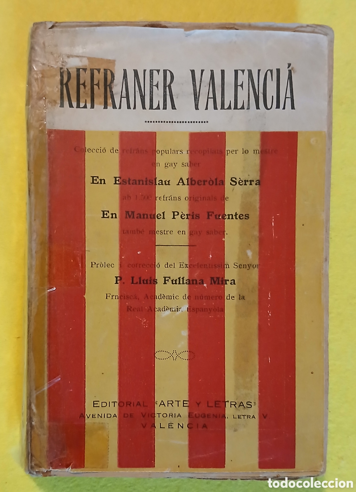 Libros antiguos: Refraner Catal&agrave;, Estanislau Alber&ograve;la - Foto 2