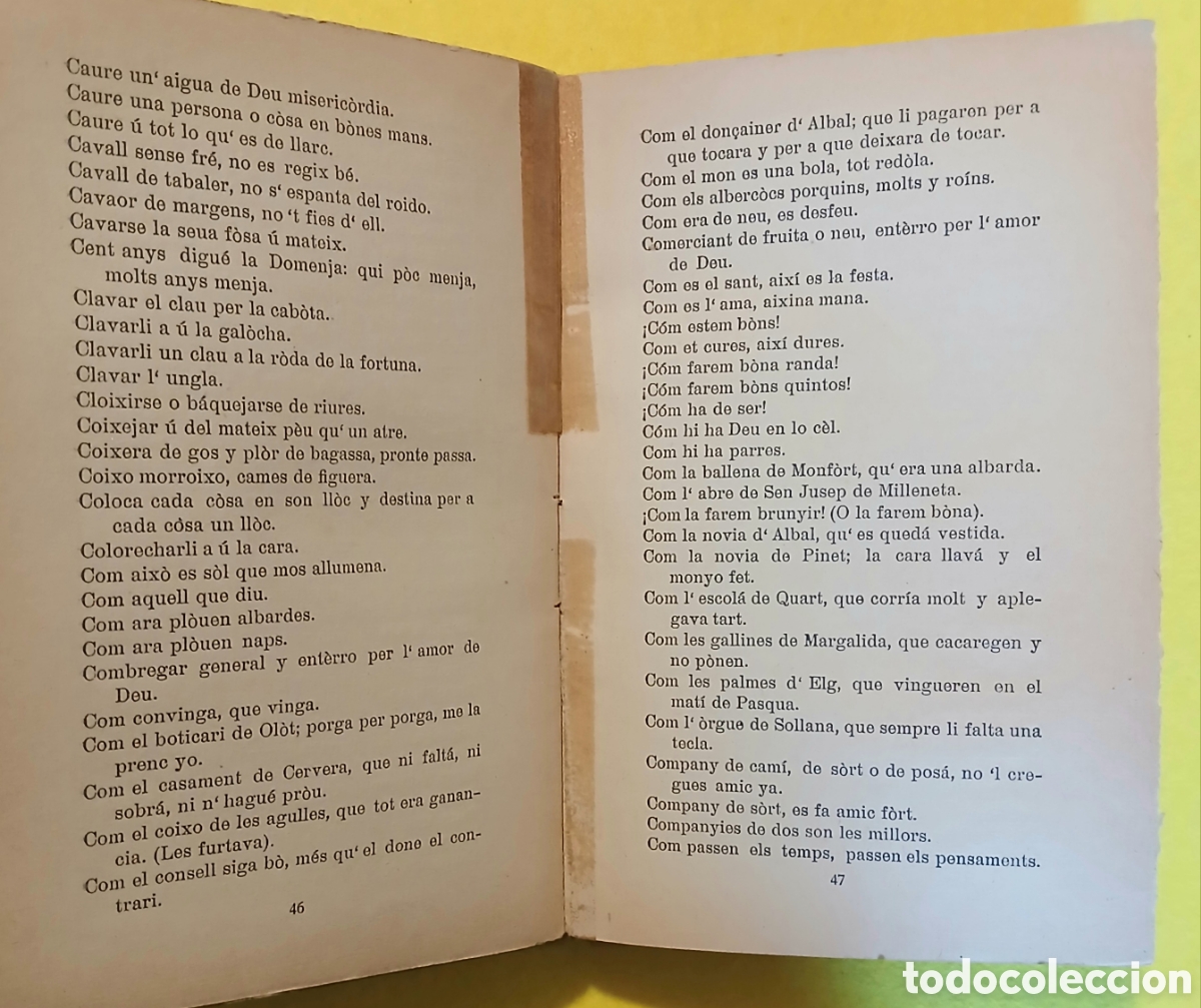 Libros antiguos: Refraner Catal&agrave;, Estanislau Alber&ograve;la - Foto 5