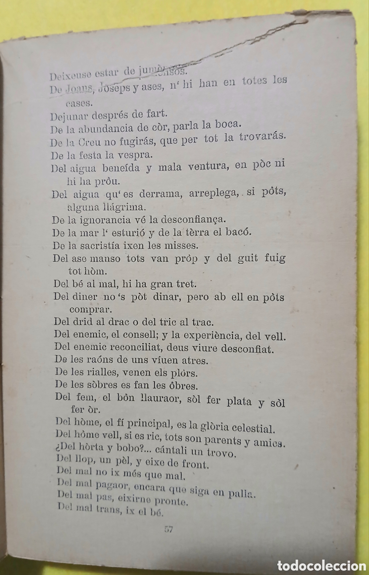 Libros antiguos: Refraner Catal&agrave;, Estanislau Alber&ograve;la - Foto 7