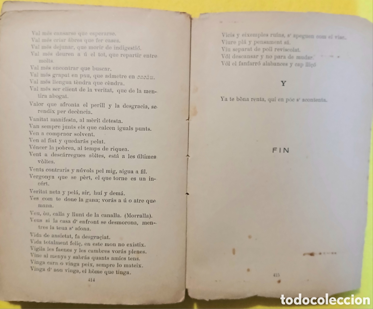 Libros antiguos: Refraner Catal&agrave;, Estanislau Alber&ograve;la - Foto 9