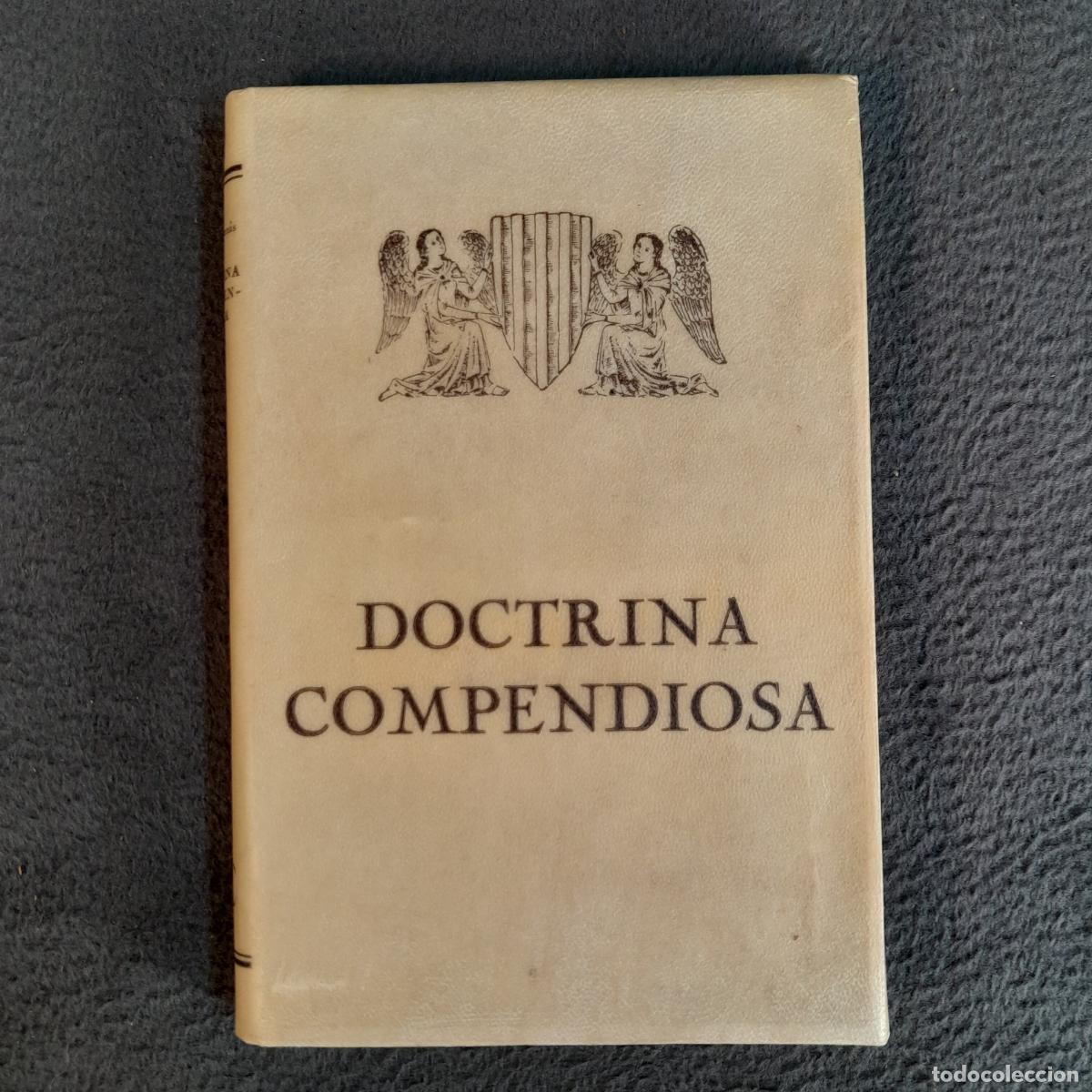 Libros antiguos: TP-27. DOCTRINA COMPENDIOSA. FRANCESC EIXIMENIS. A&Ntilde;O 1929 - Foto 1