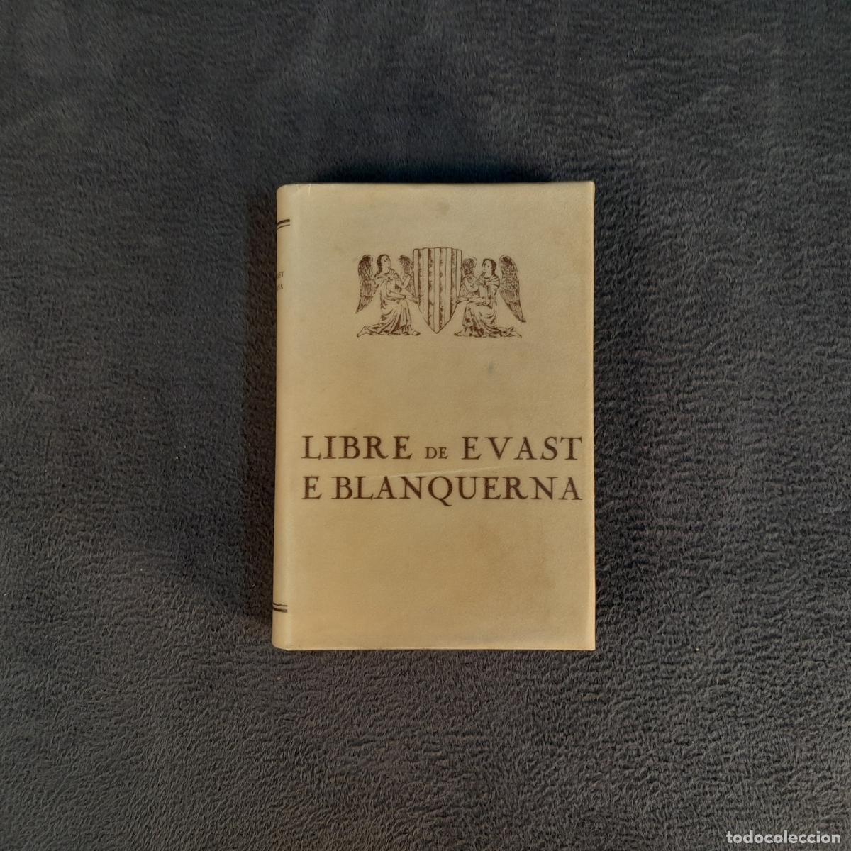 Libros antiguos: TP-40. LIBRE DE EVAST E BLANQUERNA. VOL I. RAMON LLULL. 1935. - Foto 1
