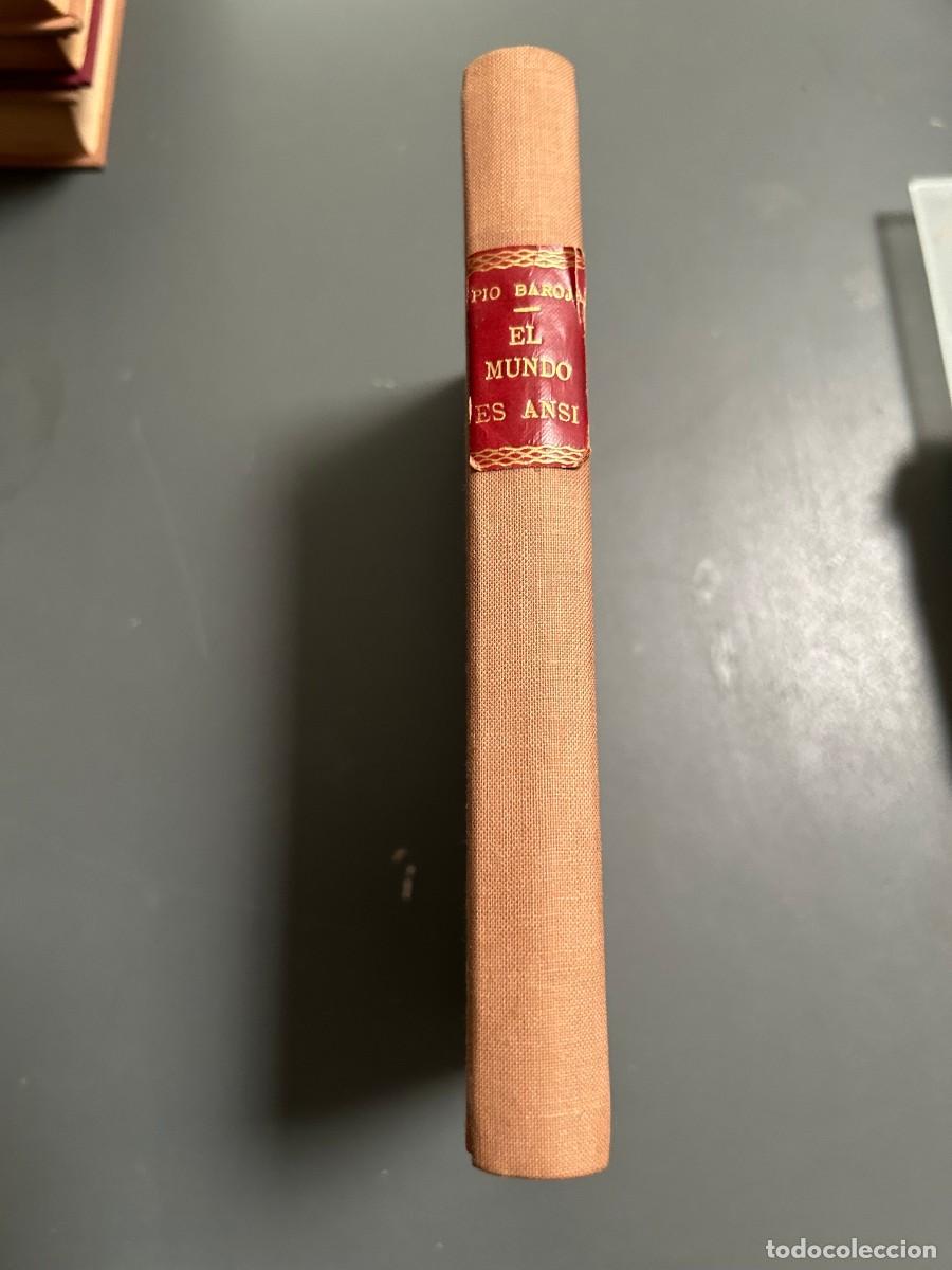 Libros antiguos: EL MUNDO ES ANSI. PIO BAROJA. 1919