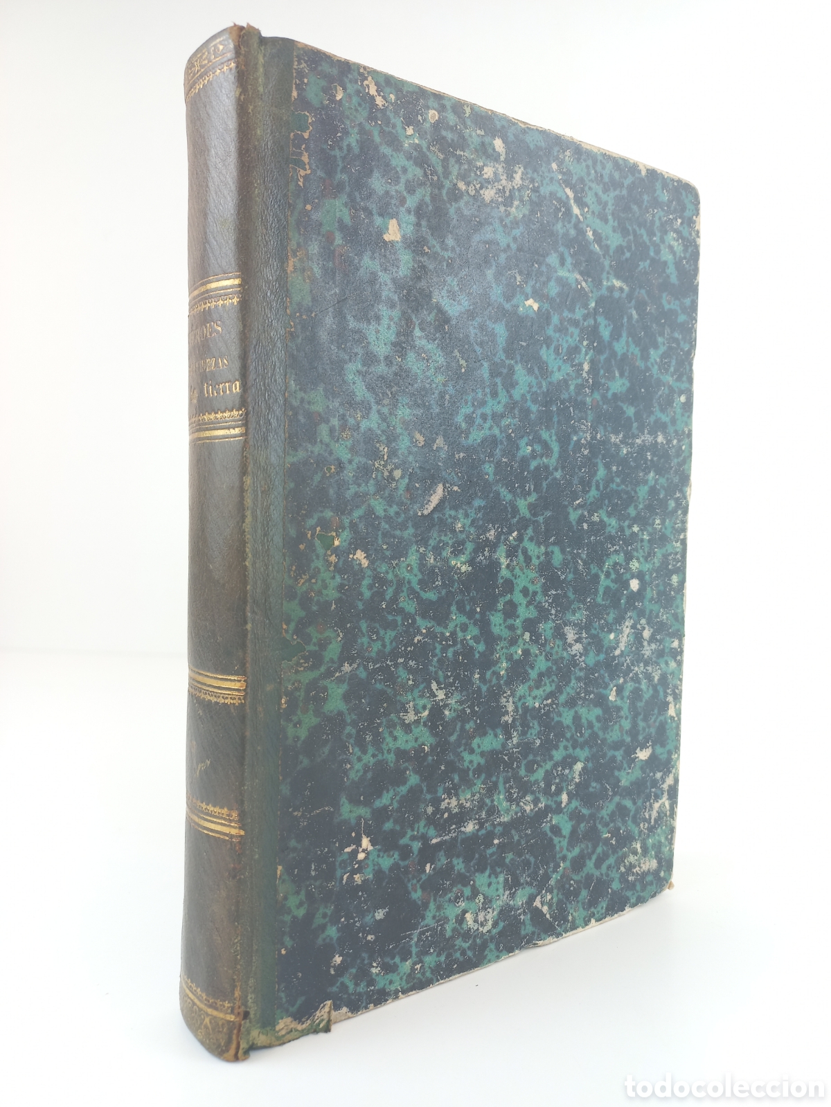 Libros antiguos: Los h&eacute;roes y las grandezas de la Tierra I. Manuel Ortiz de la Vega. Jos&eacute; Cuesta, 1854. Ilustrado.