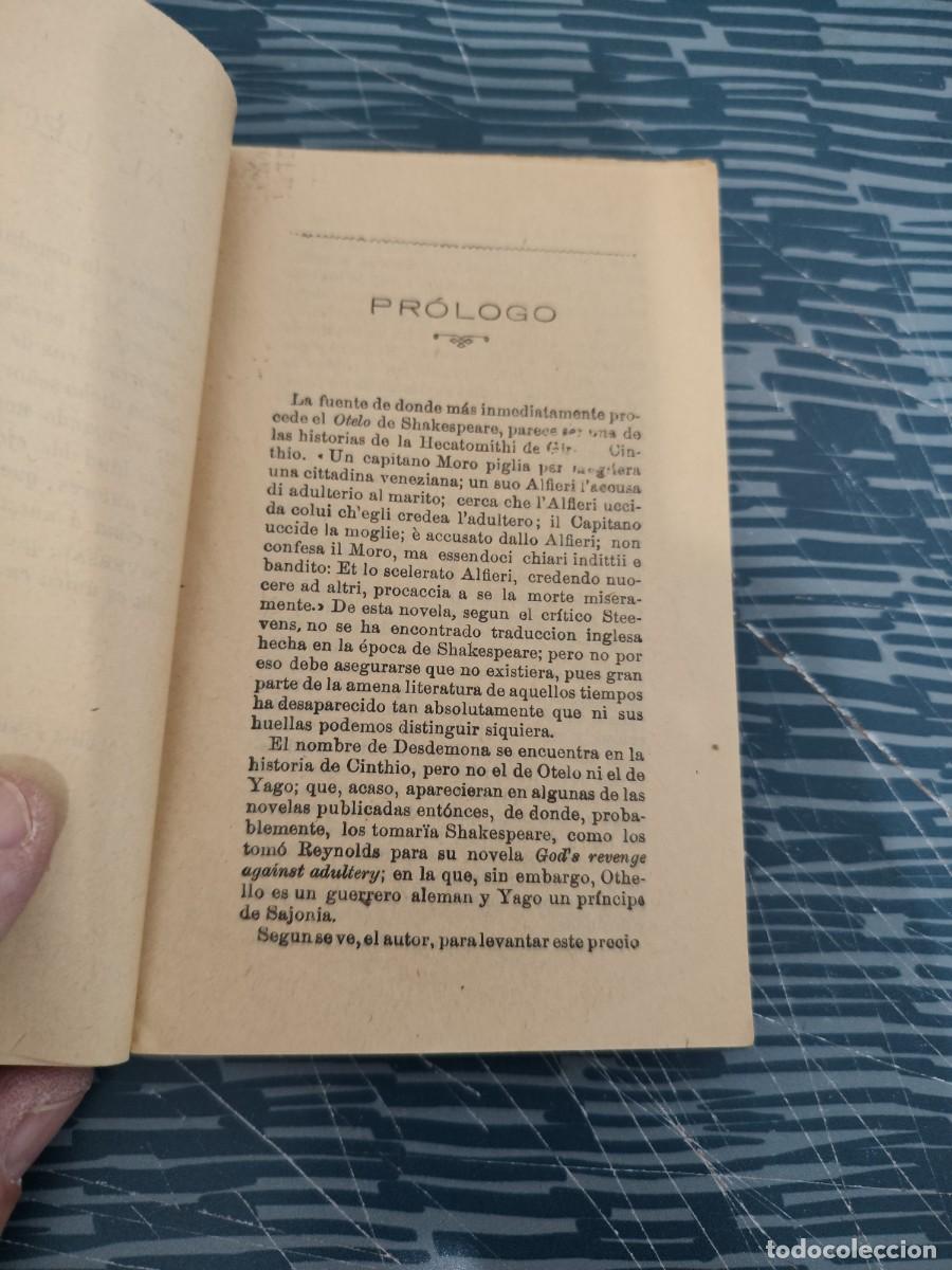 Libros antiguos: OTELO, SHAKESPEARE, MADRID,1931,LEER. - Foto 3