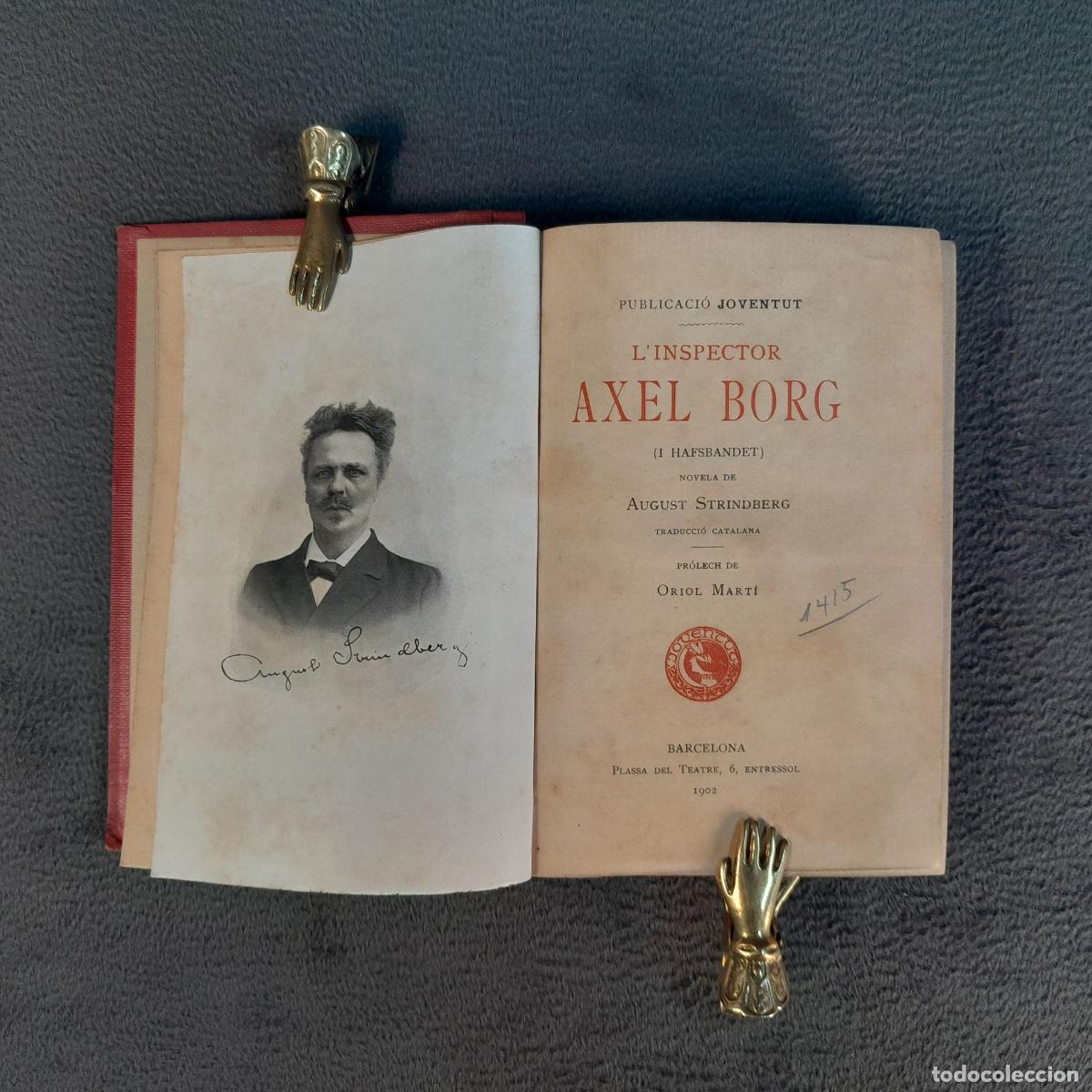 Libros antiguos: L-436. LINSPECTOR AXEL BORG (AUGUST STRINDBERG). A&Ntilde;O 1902 - Foto 2