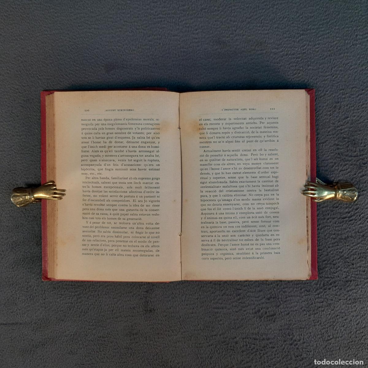 Libros antiguos: L-436. LINSPECTOR AXEL BORG (AUGUST STRINDBERG). A&Ntilde;O 1902 - Foto 3