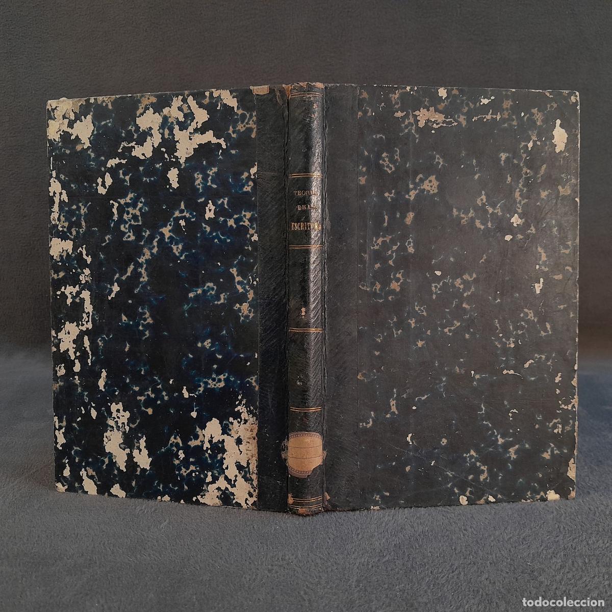 Libros antiguos: TP-41. PROGRAMA DE LA TEOR&Iacute;A DE LA ESCRITURA. A&Ntilde;O 1866 - Foto 5