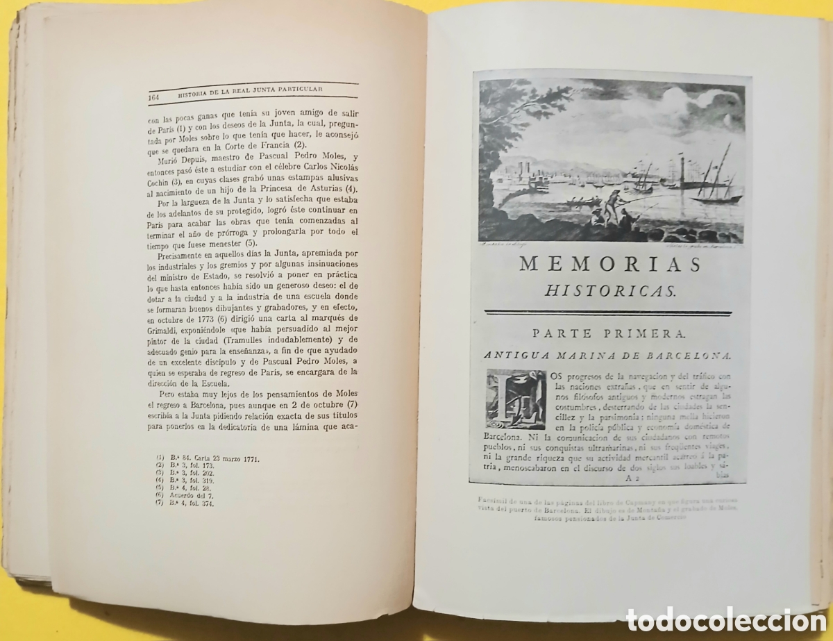 Libros antiguos: HISTORIA DE LA REAL JUNTA PARTICULAR DE COMERCIO DE BARCELONA (1758 a 1847) - Foto 10