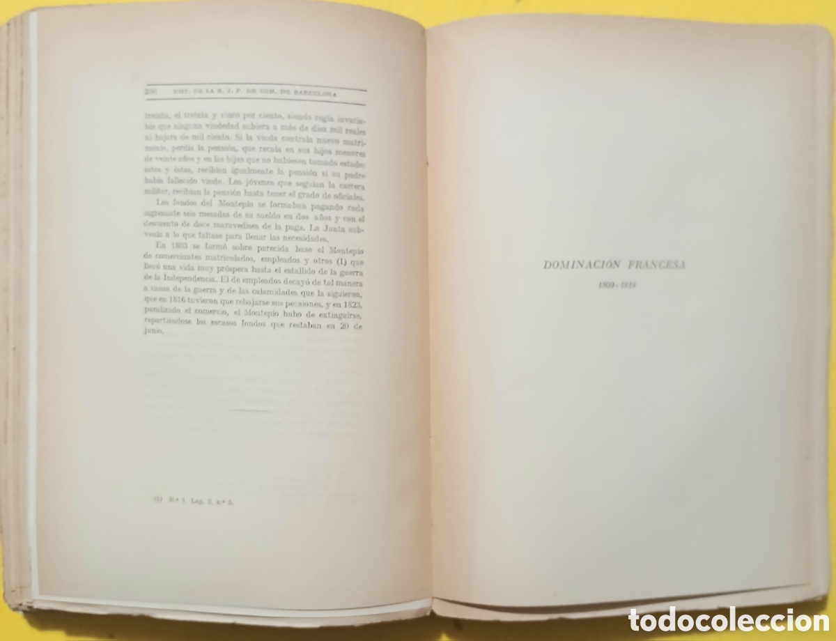 Libros antiguos: HISTORIA DE LA REAL JUNTA PARTICULAR DE COMERCIO DE BARCELONA (1758 a 1847) - Foto 13