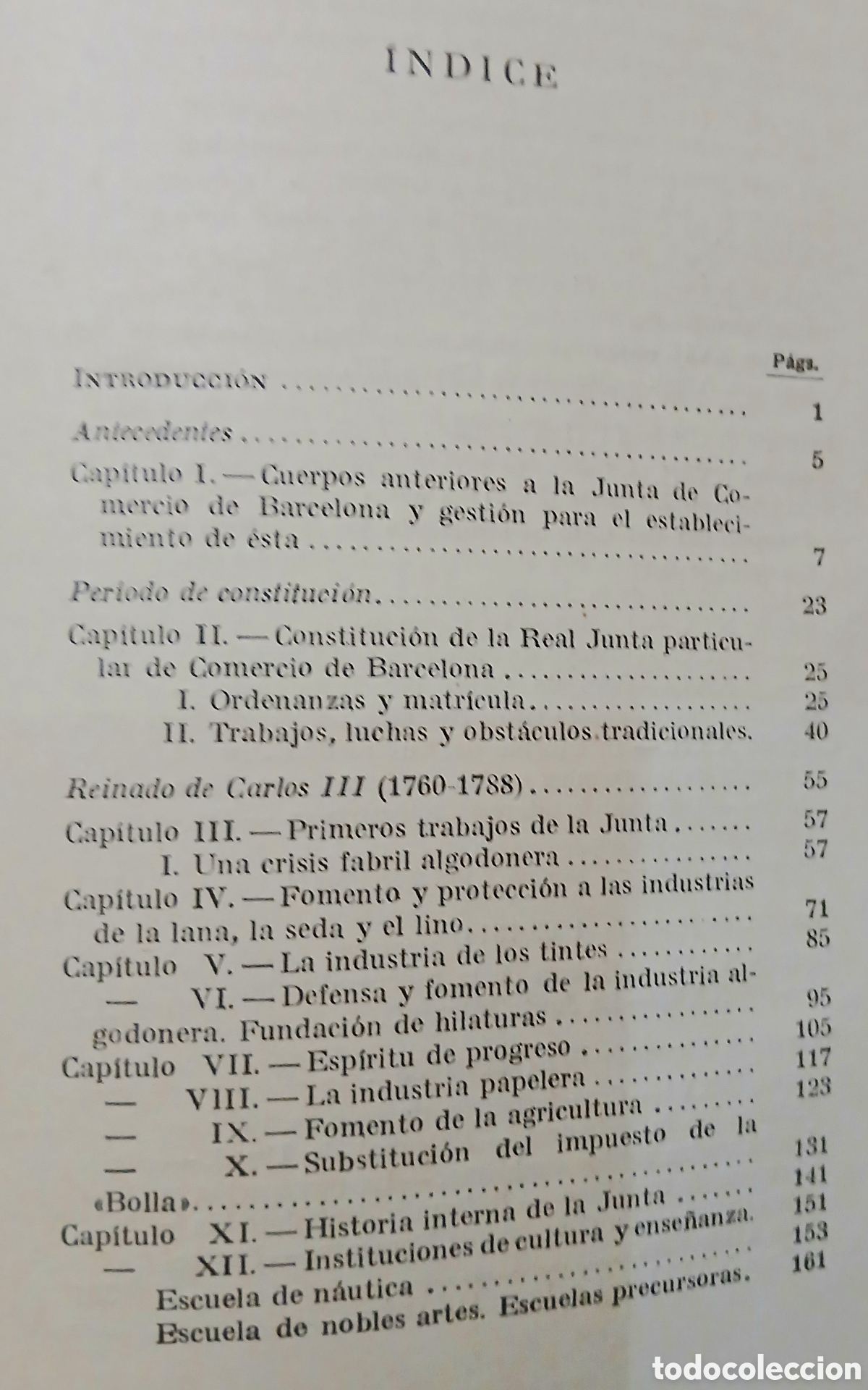 Libros antiguos: HISTORIA DE LA REAL JUNTA PARTICULAR DE COMERCIO DE BARCELONA (1758 a 1847) - Foto 15