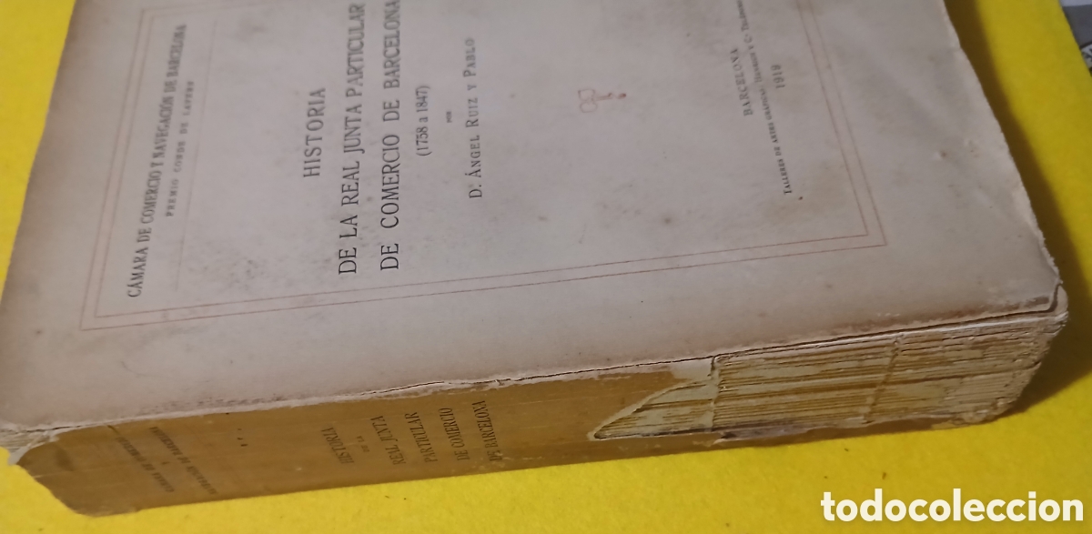 Libros antiguos: HISTORIA DE LA REAL JUNTA PARTICULAR DE COMERCIO DE BARCELONA (1758 a 1847) - Foto 17
