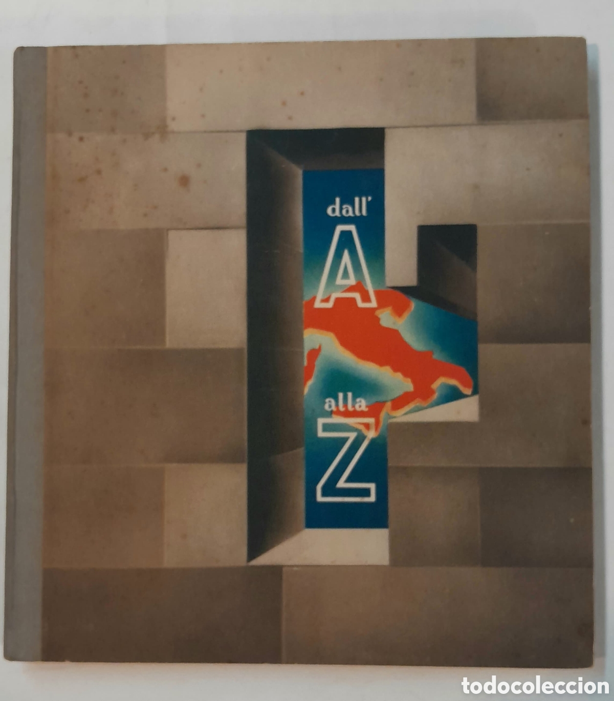 Libros antiguos: Italia Dall'A alla Z. Poesie Vincenzo Fraschetti. Infantil, fascismo, educaci&oacute;n, de &eacute;poca Mussolini