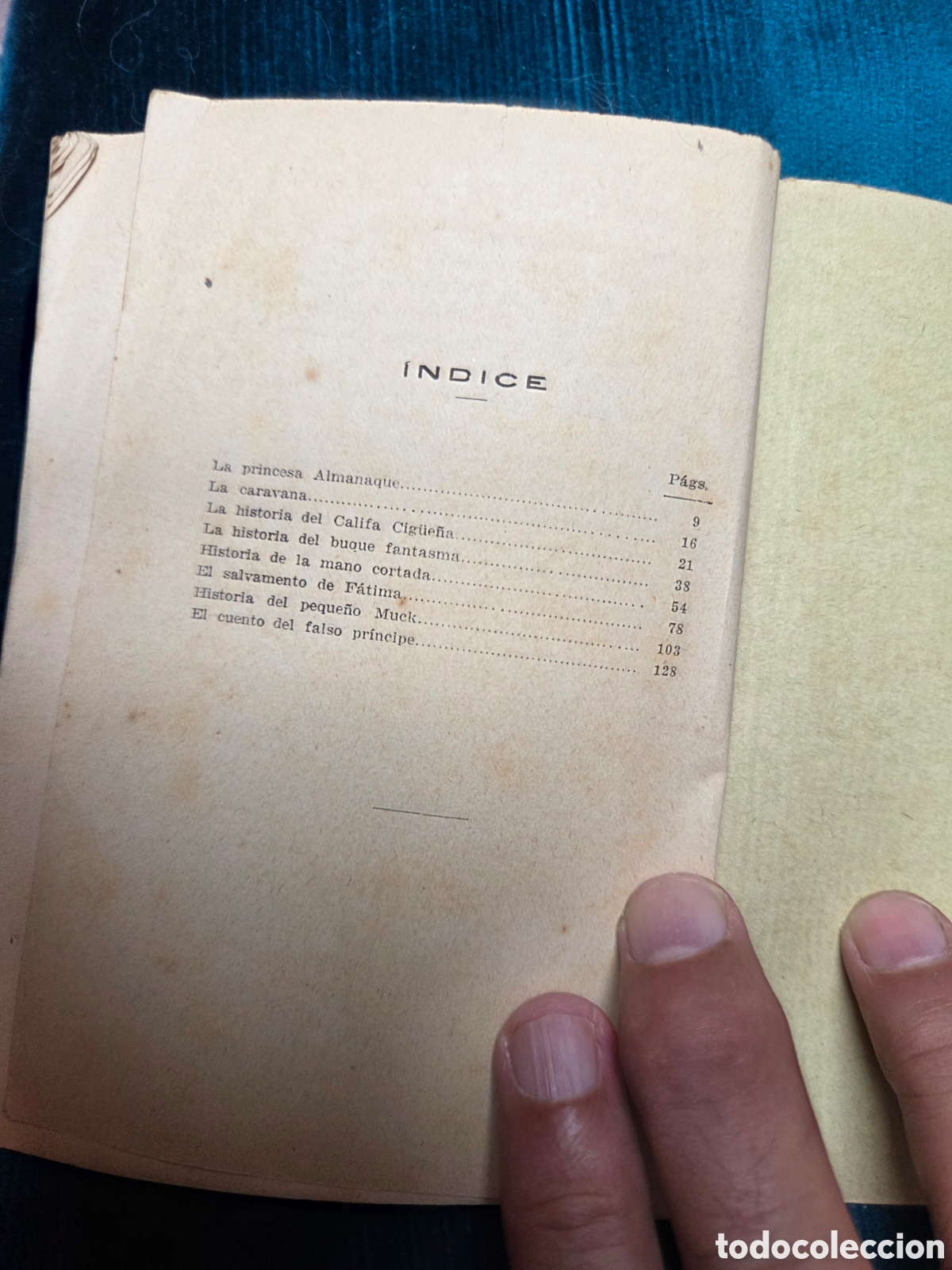 Libros antiguos: Hauff Guillermo CUENTOS 1920 - Foto 2
