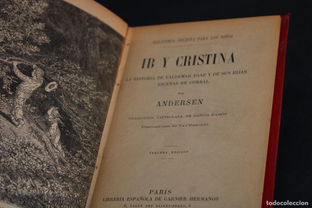 Libros antiguos: IB Y CRISTINA / ANDERSEN - Foto 4