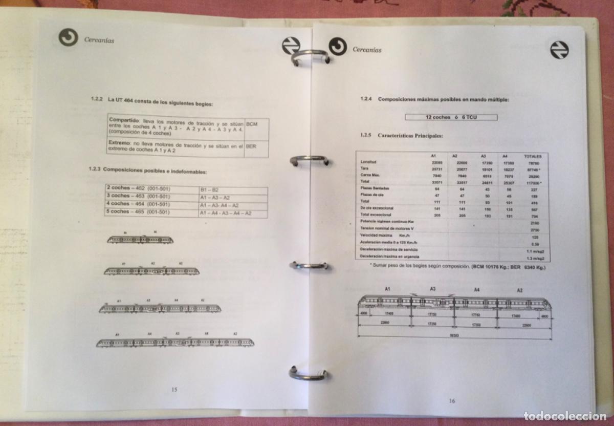 Libros antiguos: RENFE MANUAL DE FORMACI&Oacute;N MAQUINISTA CIVIA - Foto 3