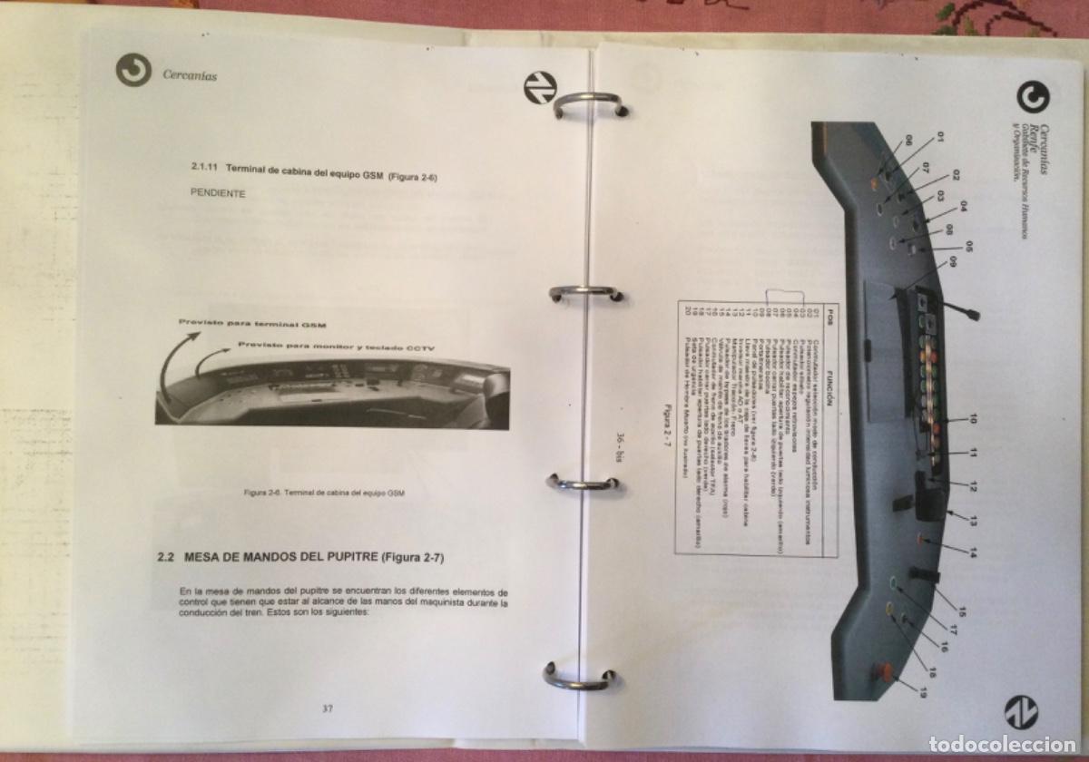 Libros antiguos: RENFE MANUAL DE FORMACI&Oacute;N MAQUINISTA CIVIA - Foto 5
