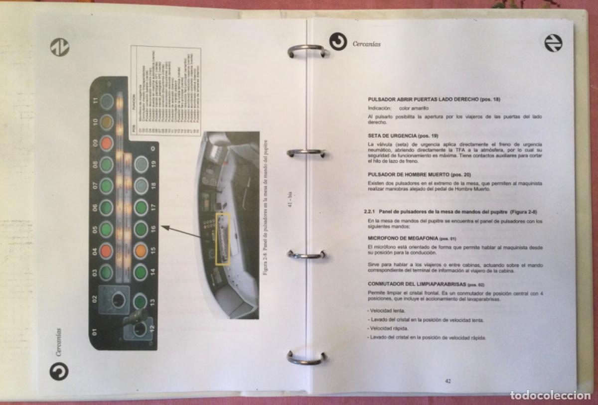 Libros antiguos: RENFE MANUAL DE FORMACI&Oacute;N MAQUINISTA CIVIA - Foto 6