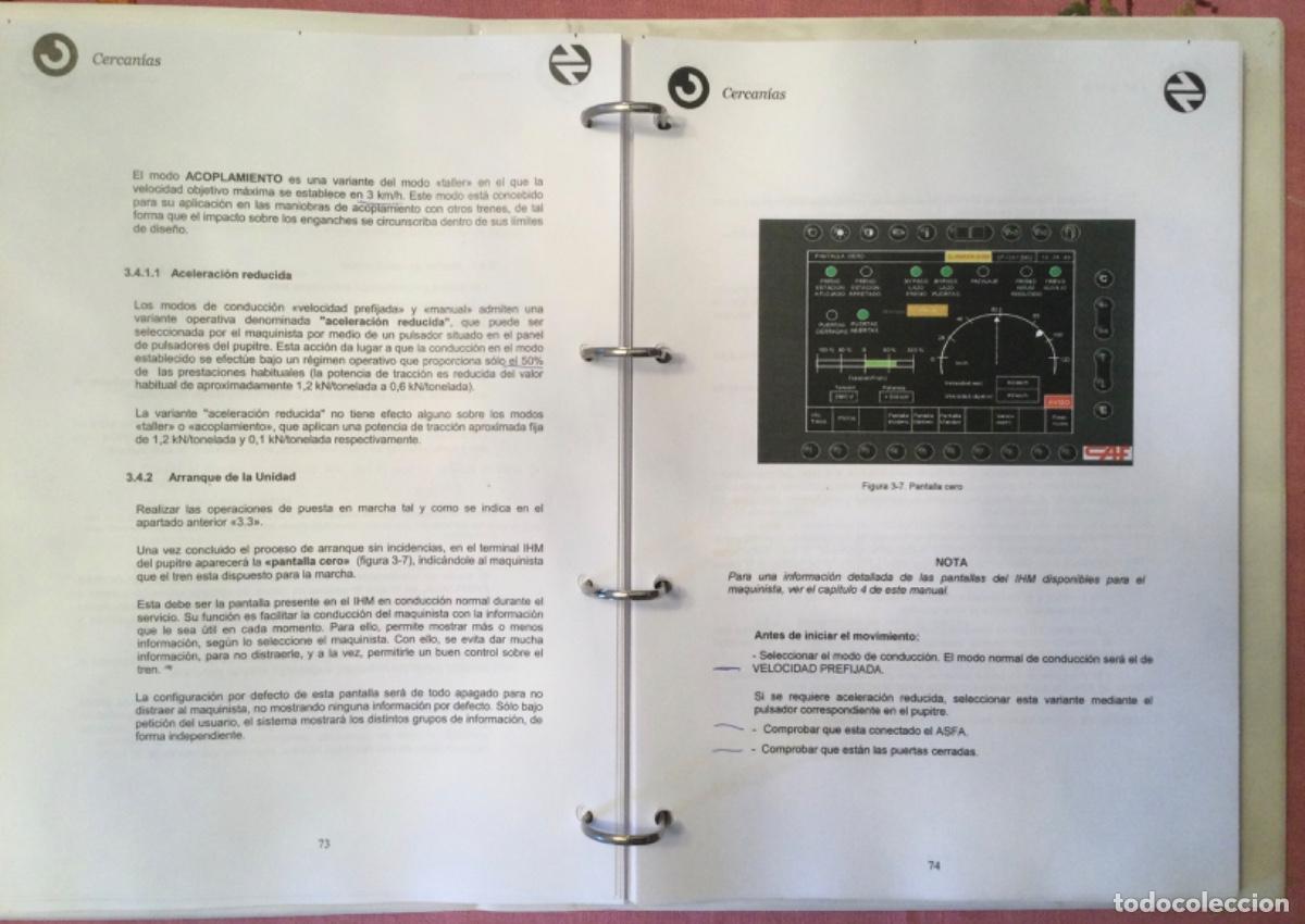 Libros antiguos: RENFE MANUAL DE FORMACI&Oacute;N MAQUINISTA CIVIA - Foto 7