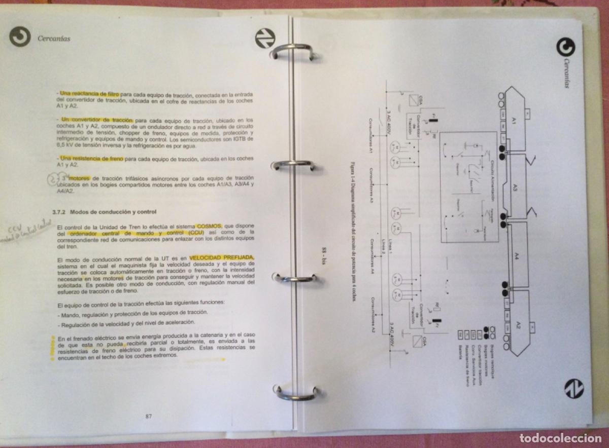 Libros antiguos: RENFE MANUAL DE FORMACI&Oacute;N MAQUINISTA CIVIA - Foto 10