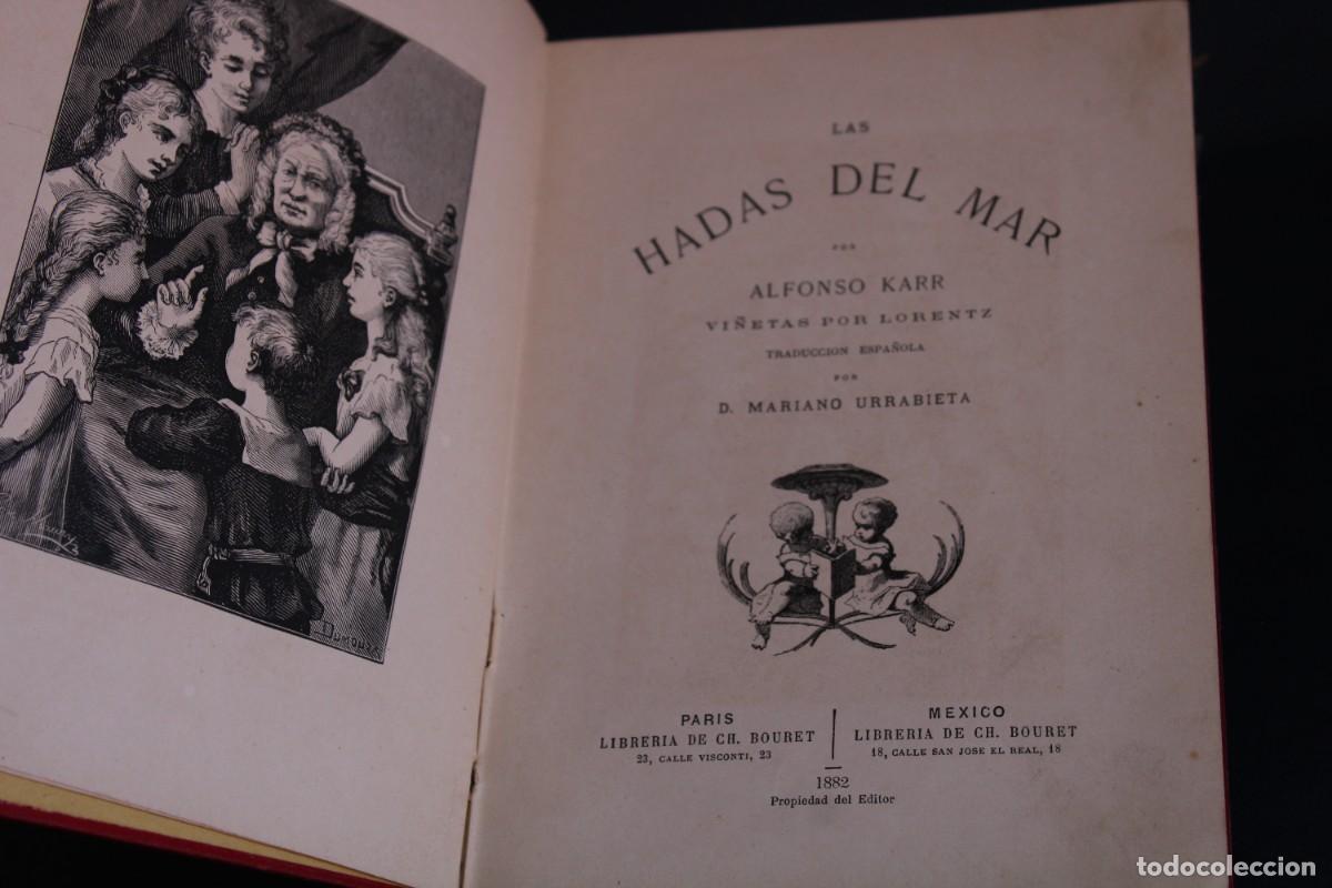 Libros antiguos: LAS HADAS DEL MAR / ALFONSO KARR / 1882 - Foto 6