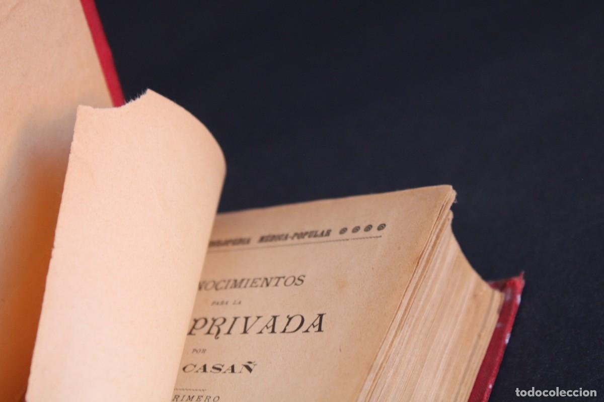 Libros antiguos: CONOCIMIENTOS PARA LA VIDA PRIVADA / V.S.CASA&Ntilde; / 1900 - Foto 12