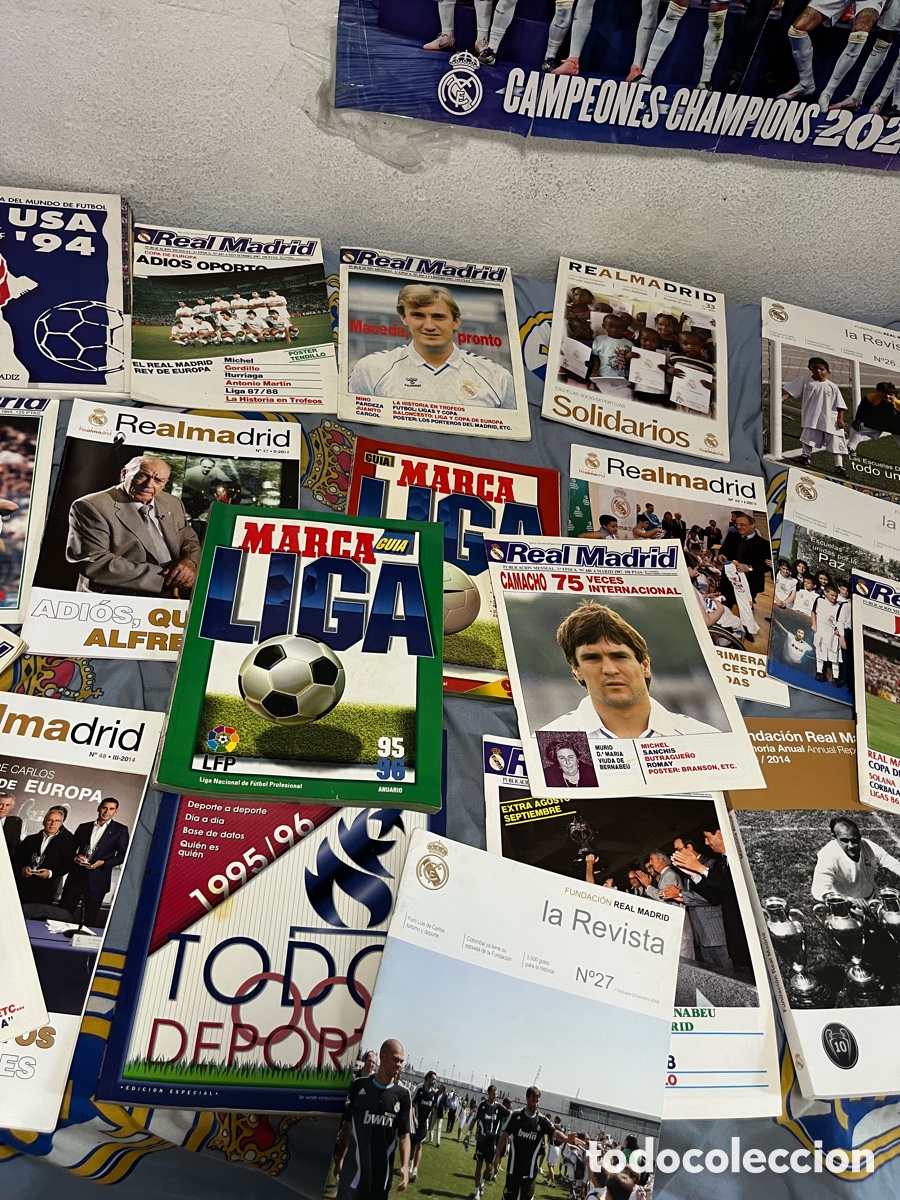 Libros antiguos: Revistas antiguas Real Madrid