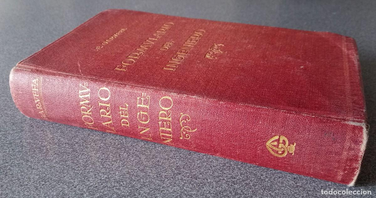 Libros antiguos: Formulario Del Ingeniero Egidio Garuffa - Foto 2