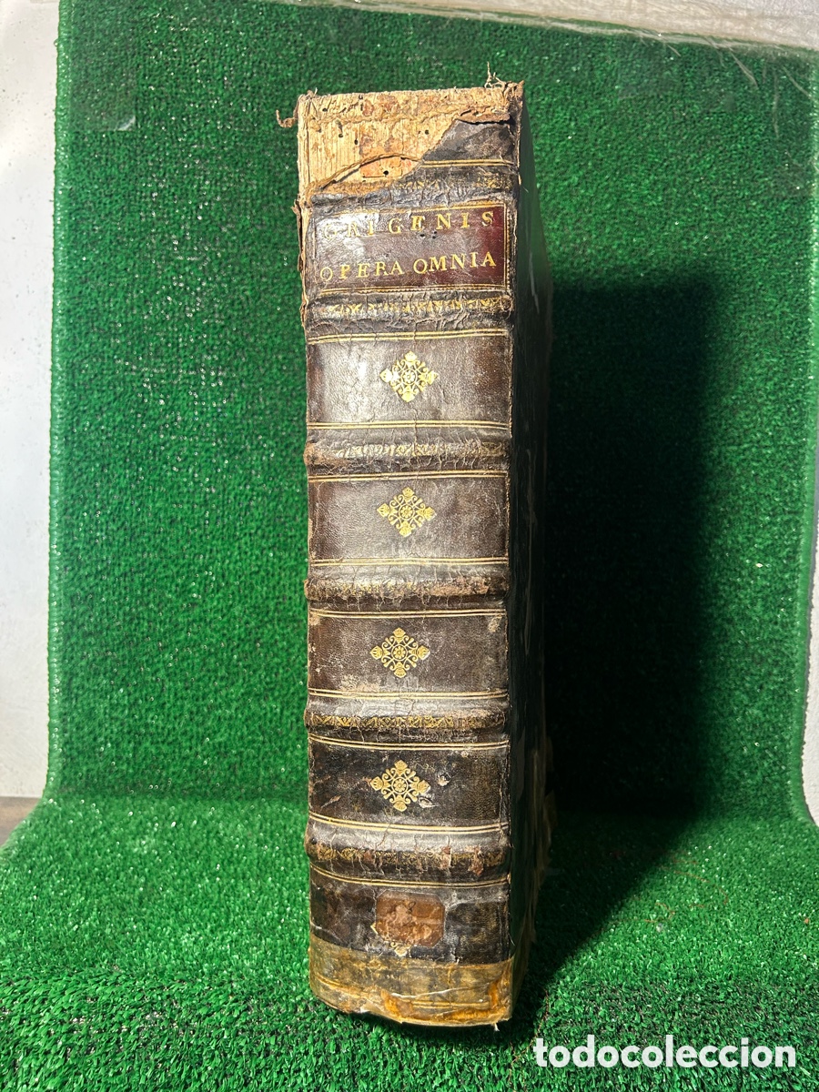 Libros antiguos: ORIGENIS OPERA OMNIA - GILBERTO GENEBRARDO-1604-A1