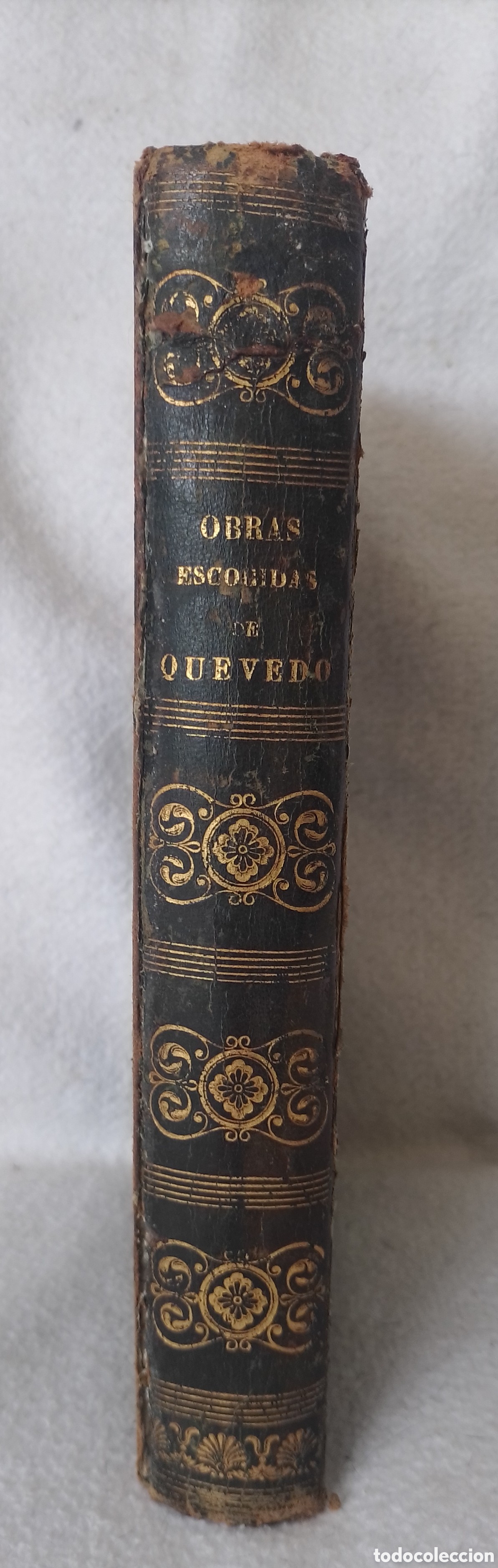 Libros antiguos: Obra escogidas de F. de Quevedo - 1860.