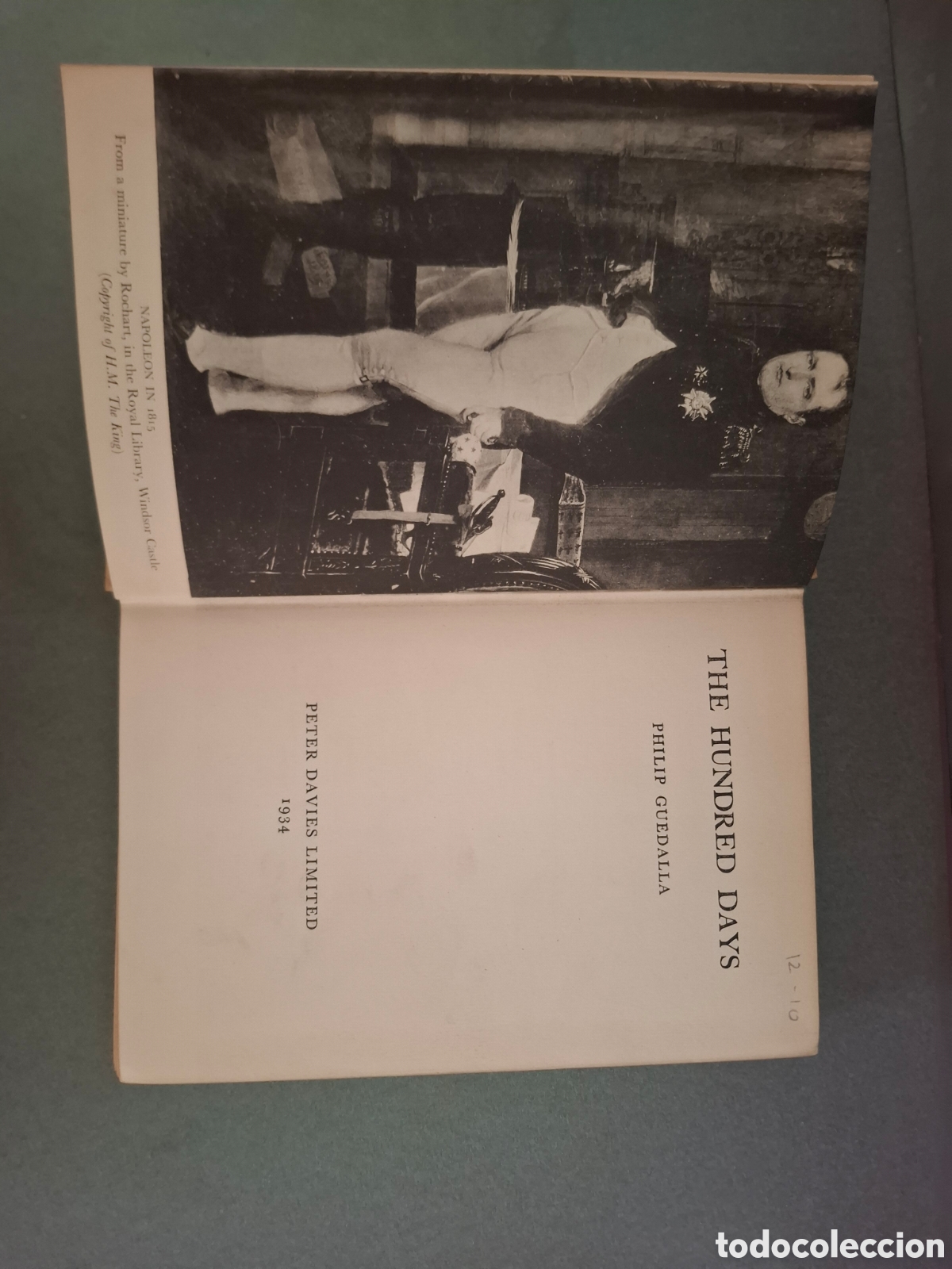 Libros antiguos: Los cien dias - Philip Guedalia - 1934