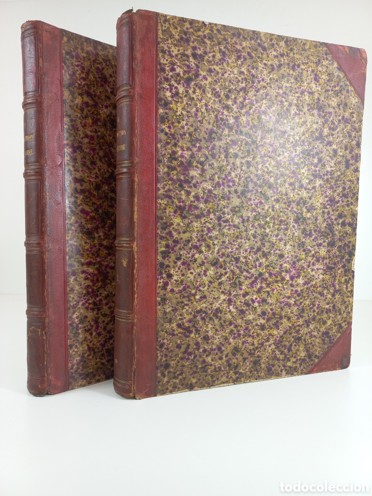 Libros antiguos: La Revolution Fran&ccedil;aise. Jules Janin. Armengaud. Imprimerie de Lahure, 1862-65.