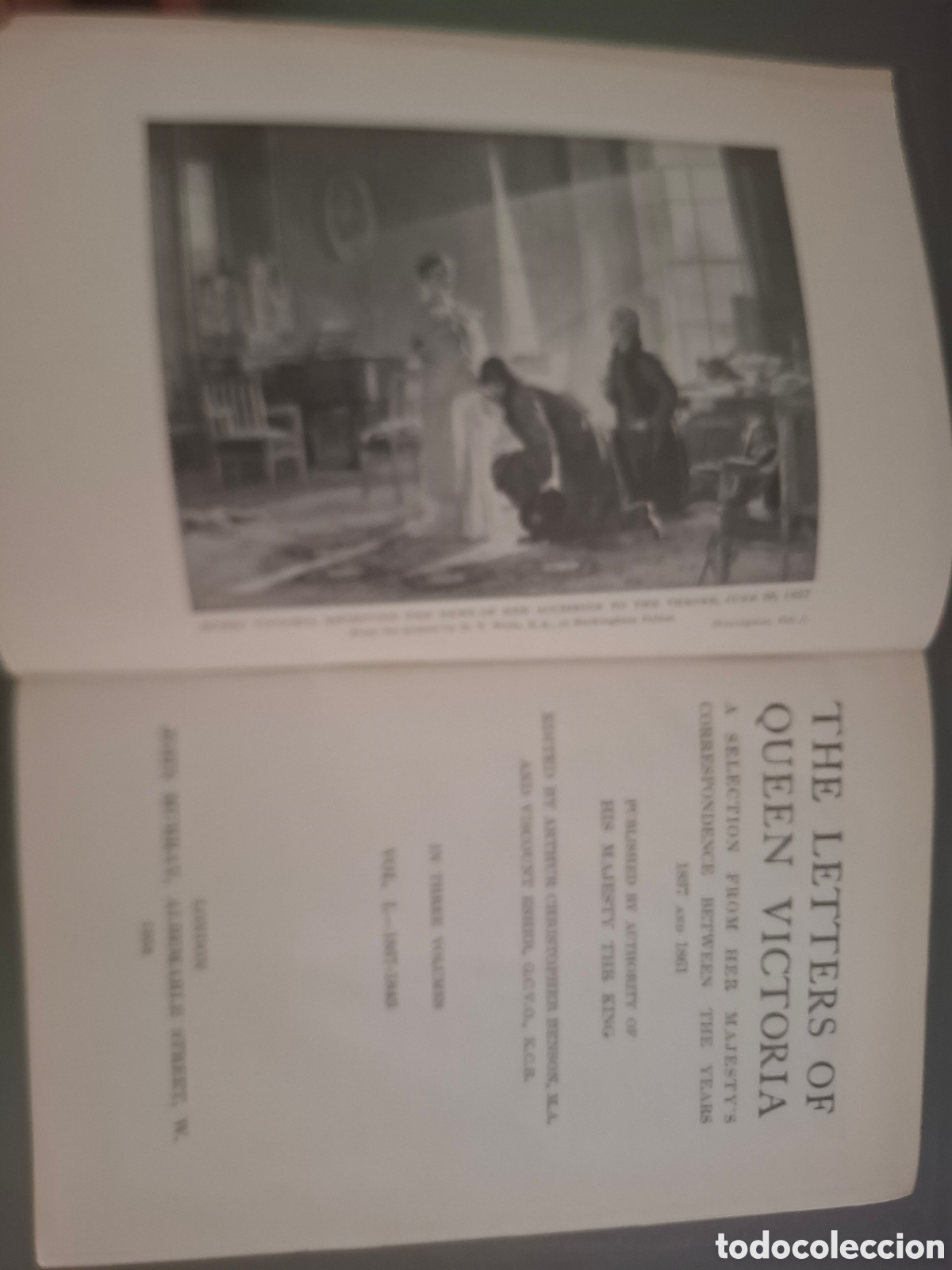 Libros antiguos: Cartas de la Reina Victoria - Arthur Christopher Benson - 1908 - 3 tomos - inglaterra