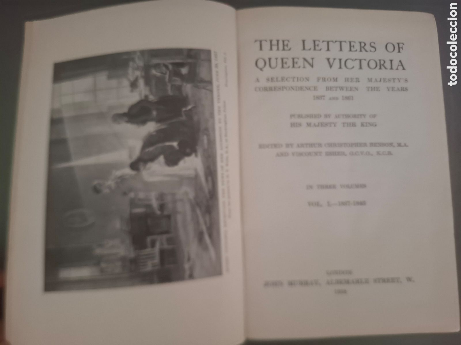 Libros antiguos: Cartas de la Reina Victoria - Arthur Christopher Benson - 1908 - 3 tomos - inglaterra