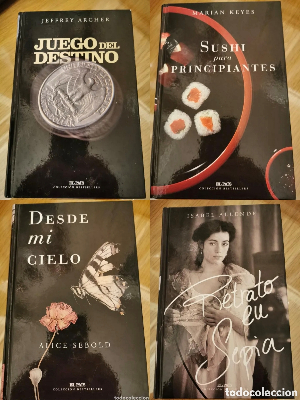 Libros antiguos: Lote de 4 libros colecci&oacute;n best sellers.