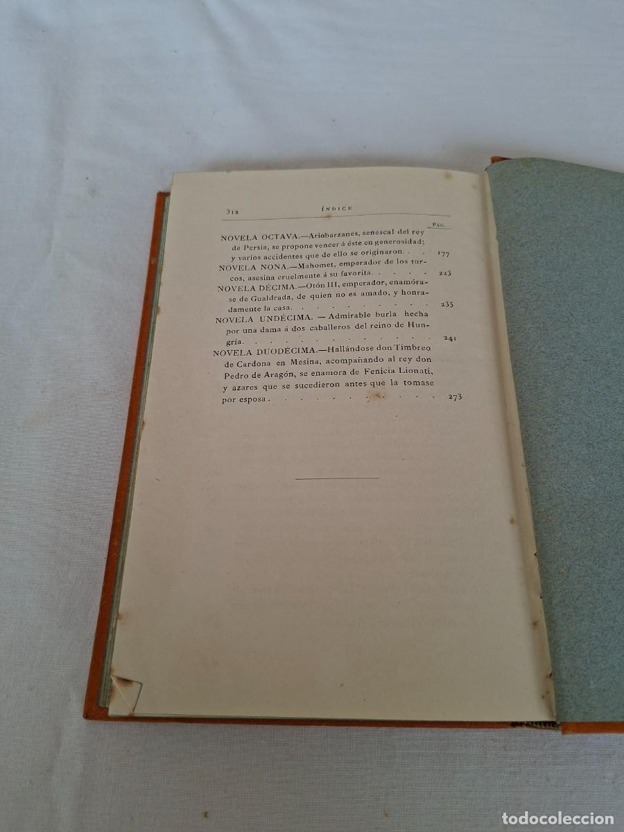 Libros antiguos: NOVELAS ESCOGIDAS - MATEO BANDELLO - Foto 7