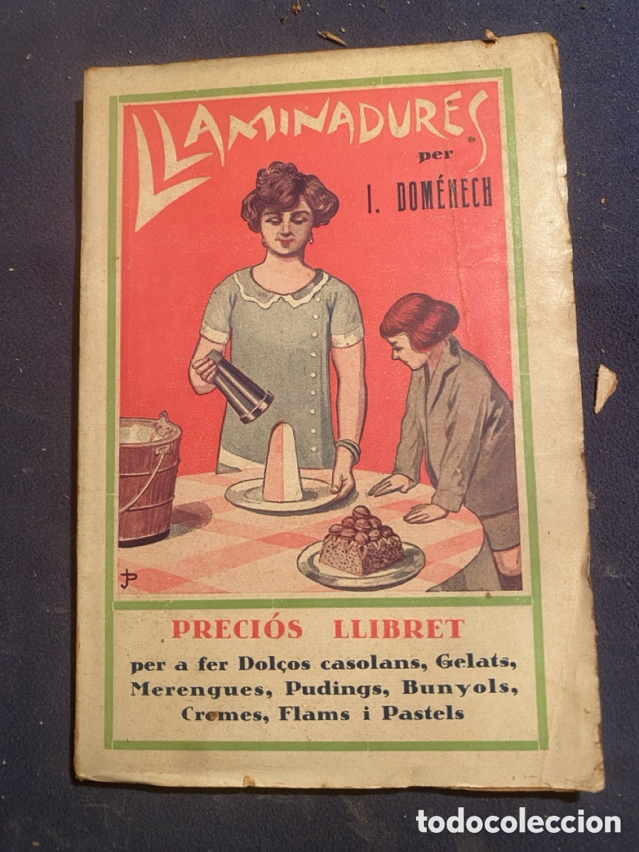 Libri antichi: IGNACIO DOM&Eacute;NECH: - LLAMINADURES - ( BARCELONA, 1916)