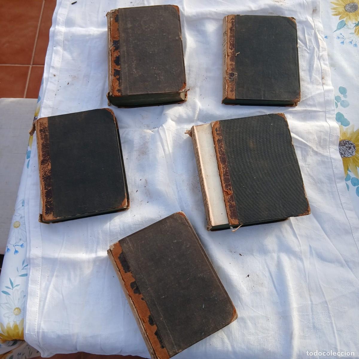 Libros antiguos: Lote de cinco libros alemanes siglo XIX