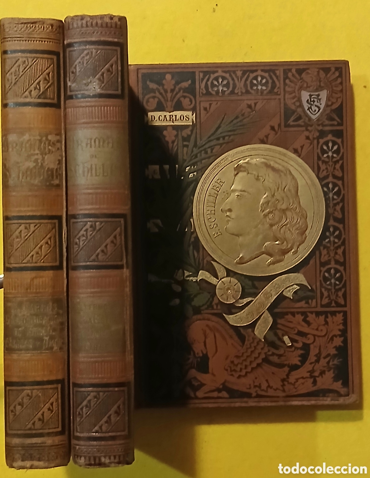 Libros antiguos: Dramas C.F. SCHILLER - Foto 3