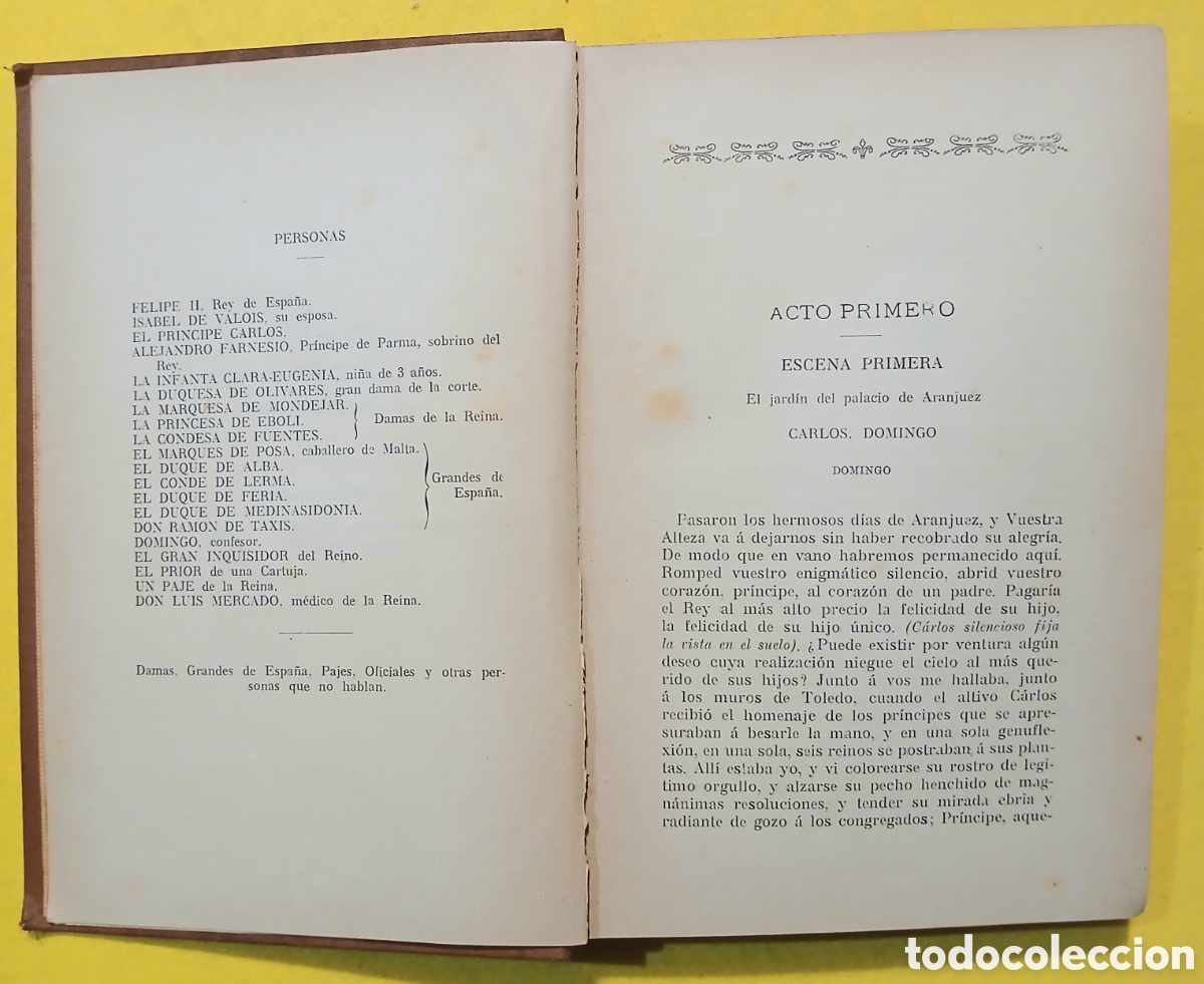 Libros antiguos: Dramas C.F. SCHILLER - Foto 6
