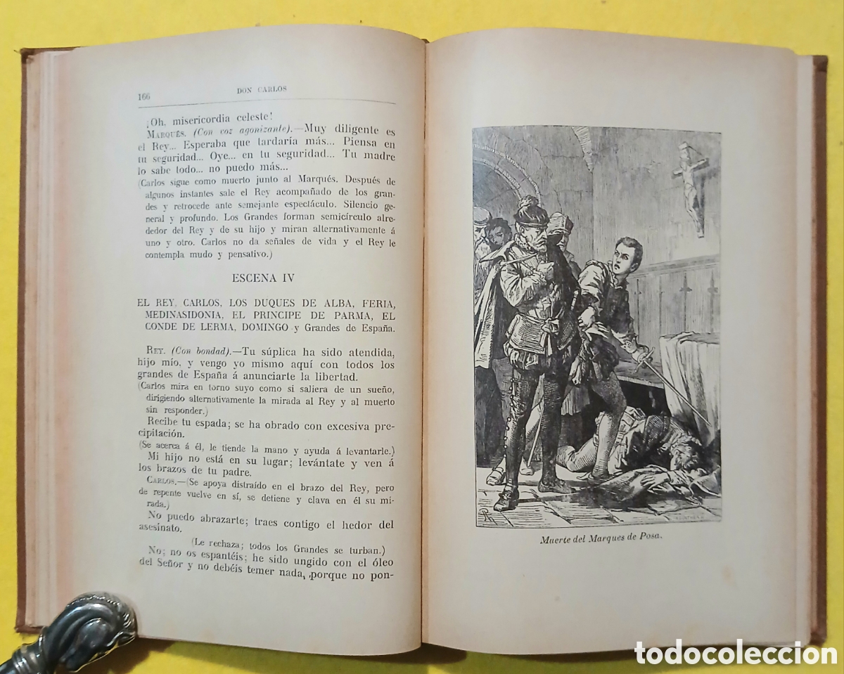 Libros antiguos: Dramas C.F. SCHILLER - Foto 7