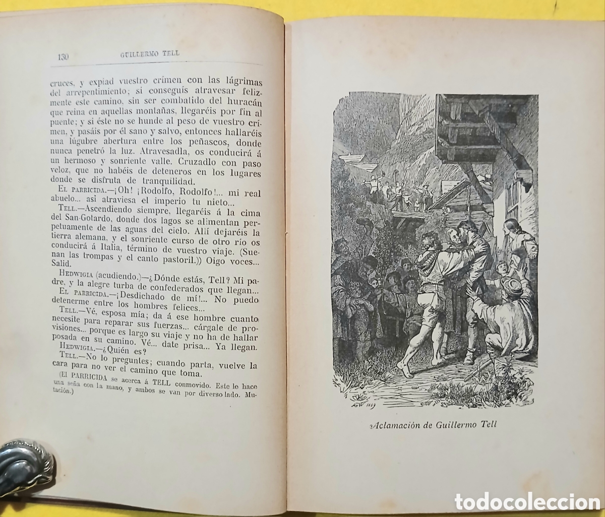 Libros antiguos: Dramas C.F. SCHILLER - Foto 12