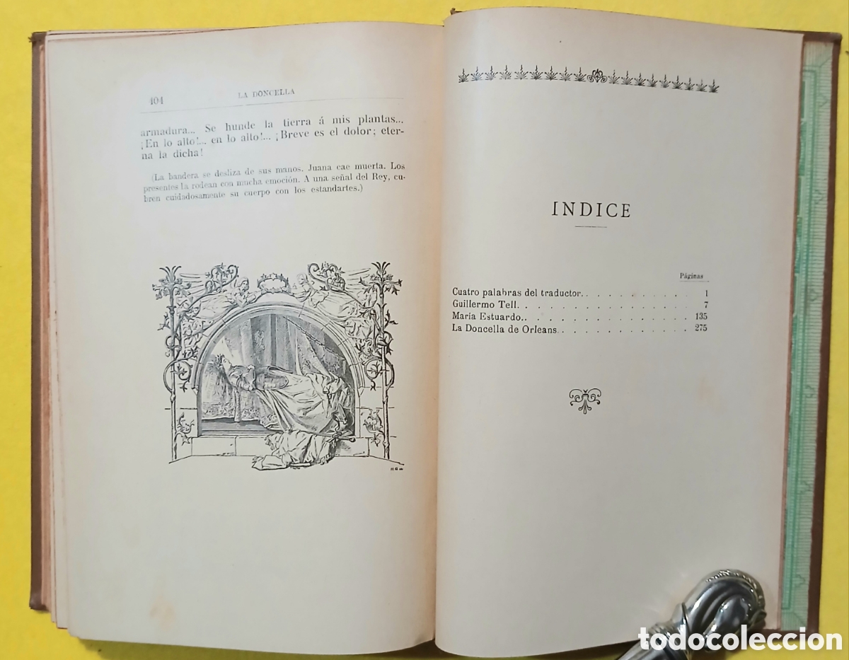 Libros antiguos: Dramas C.F. SCHILLER - Foto 13