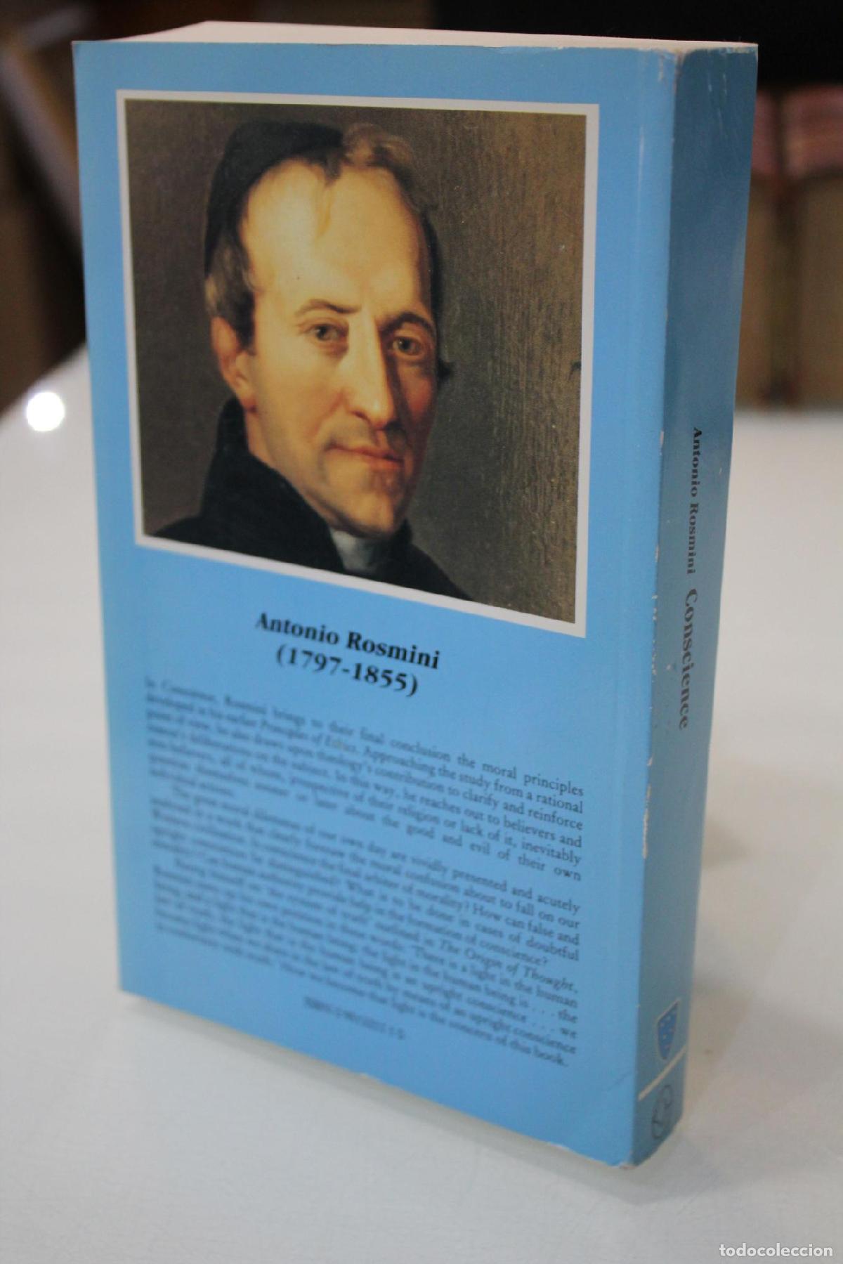 Libros antiguos: Conscience. - Rosmini, Antonio. - Foto 3