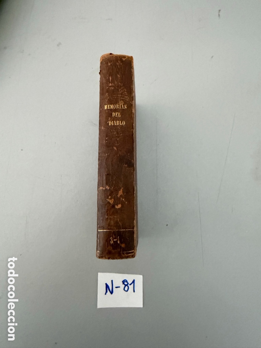 Libros antiguos: LAS MEMORIAS DEL DIABLO POR Federico Soulic. Tomo I y II. Barcelona 1838