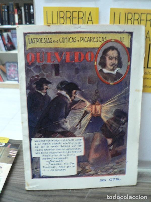 Libros antiguos: Las poes&iacute;as m&aacute;s c&oacute;micas y picarescas de Quevedo - Francisco De Quevedo y Villegas - El Gato Negro 19